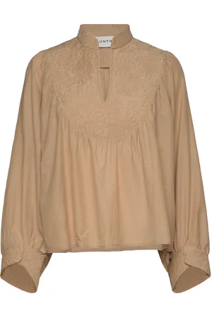 Munthe Frantz Tops Blouses Long-sleeved Beige