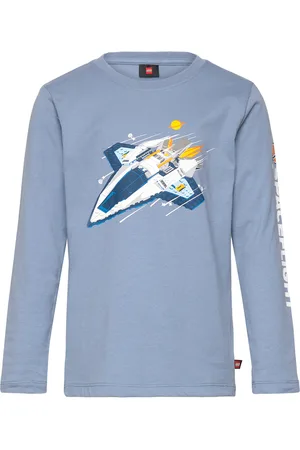 LEGO kidswear Lwtaffy 103 - T-Shirt L/S Tops T-shirts Long-sleeved T-shirts Blue