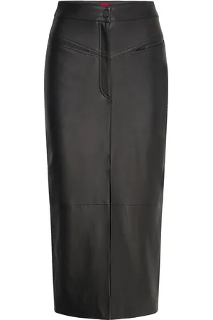 HUGO BOSS Lanni Skirts Knee-length & Midi Skirts Black