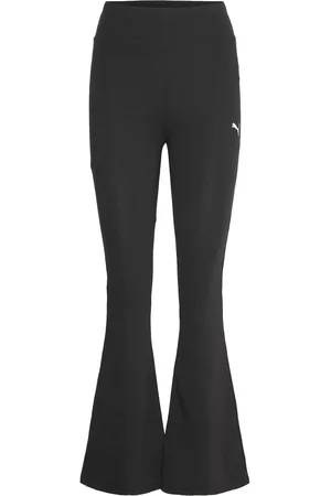 PUMA Ess High-Waist Flared Leggings Sport Sport Clothing Sport Tights Sport Leggings Black