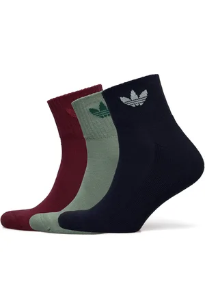 adidas 1/4 Socks 3P Sport Socks Footies-ankle Socks Multi/patterned