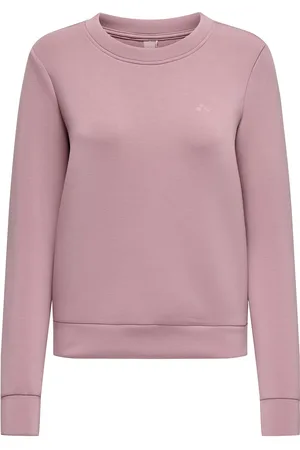 ONLY Onpliza On Ls Scuba Swt Sport Women Women Sports Clothes Sport Sweat-shirts & Hoodies Sport Sweat-shirts Purple
