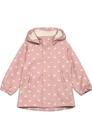 Lil Atelier Nmflaalfa Jacket Long Fo Lil Outerwear Rainwear Jackets Pink