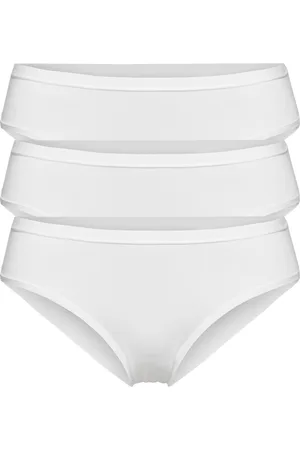 Lindex Brief 3 Pack Carin Bikini Reg Alushousut Brief Tangat White