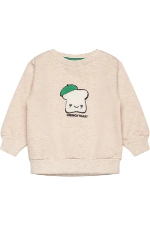The New Tnstniels Sweatshirt Tops Sweat-shirts & Hoodies Sweat-shirts Cream