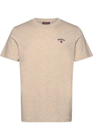Morris Jersey Tee Designers T-shirts Short-sleeved Beige