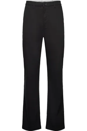 Lee Regular Chino Bottoms Trousers Chinos Black