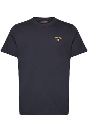 Morris Jersey Tee Designers T-shirts Short-sleeved Navy