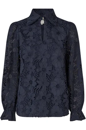 Dea Kudibal Rikkadea Ns Tops Blouses Long-sleeved Navy
