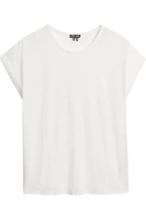 Superdry Studios Loose Tee Tops T-shirts & Tops Short-sleeved White