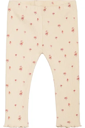 The New Tnsbnoella Rib Leggings Bottoms Leggings Cream