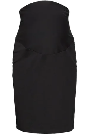 Lindex Skirt Mom Linnea Polvipituinen Hame Black
