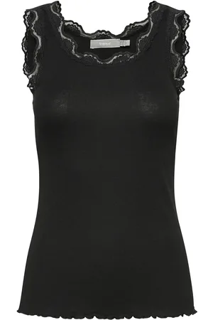FRANSA Frhizamond 1 Top Tops T-shirts & Tops Sleeveless Black