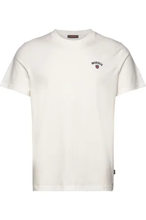Morris Jersey Tee Designers T-shirts Short-sleeved White