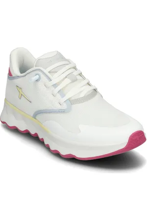 Tamaris Women Lace-Up Matalavartiset Sneakerit Tennarit White