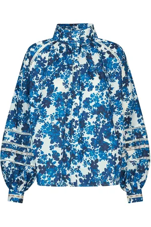 Dea Kudibal Nitadea Ns Tops Blouses Long-sleeved Blue