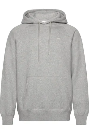 WoodWood Essential Fred Classic Hoodie Designers Sweat-shirts & Hoodies Hoodies Grey