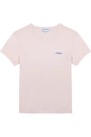 Maison Labiche Poitou Tee-Shirt Tops T-shirts & Tops Short-sleeved Pink