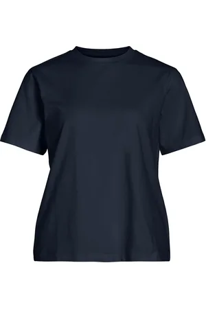 VILA Vinora S/S T-Shirt - Noos Tops T-shirts & Tops Short-sleeved Navy