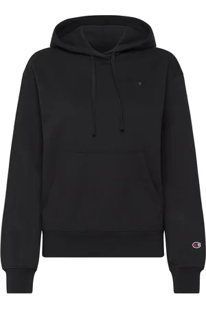 Champion Hooded Sweatshirt Sport Women Sport Clothing Sport Sweat-shirts & Hoodies Sport Hoodies Black