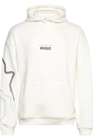 HUGO BOSS Doad Tops Sweat-shirts & Hoodies Hoodies Cream