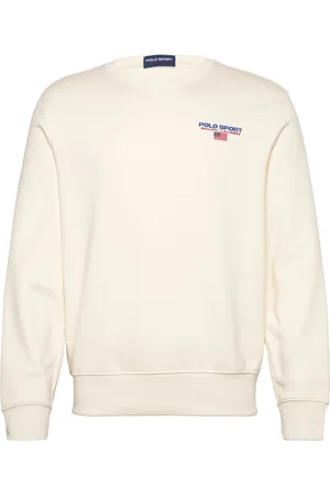 Ralph Lauren Polo Sport Fleece Sweatshirt Sport Sweat-shirts & Hoodies Sweat-shirts Cream