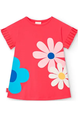 Boboli Knit Dress Dresses & Skirts Dresses Baby Dresses Short-sleeved Baby Dresses Red