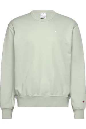 Champion Crewneck Sweatshirt Tops Sweat-shirts & Hoodies Sweat-shirts Green