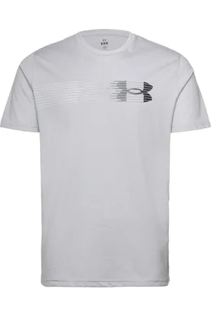 Under Armour Ua M Lc Fly In Logo Ss Sport Men Men Sports Clothes Sport Tops Sport T-shirts Grey