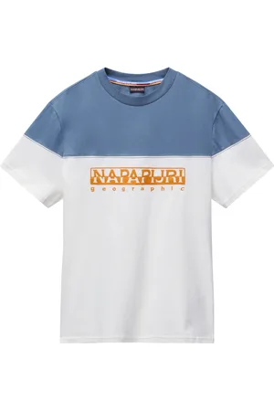 Napapijri S-Saturnia Ss Tops T-shirts Short-sleeved White