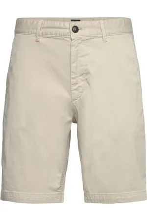 HUGO BOSS Chino-Slim-Shorts Bottoms Shorts Chinos Shorts Beige