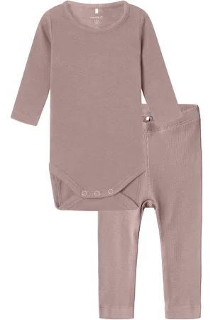 NAME IT Nbnkab Ls Body Legging Set Noos Sets Sets With Body Pink