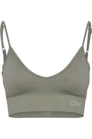 Drop Of Mindfulness V Shape Bra Sport Women Sport Clothing Sport Bras - All Green