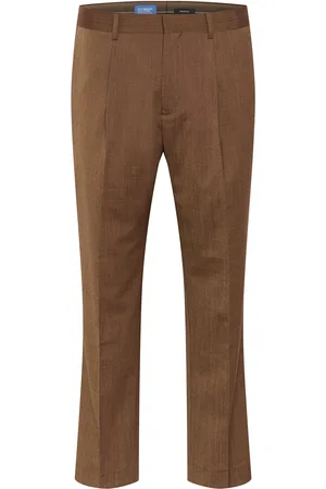 Matinique Maweller Pleat Pant Bottoms Trousers Formal Brown