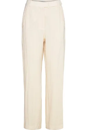 Munthe Farris Bottoms Trousers Suitpants Cream