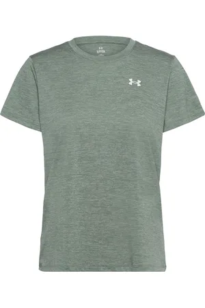 Under Armour Tech Ssc- Twist Sport T-shirts & Tops Short-sleeved Green