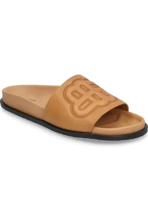 Munthe Fineti Matalapohjaiset Sandaalit Beige