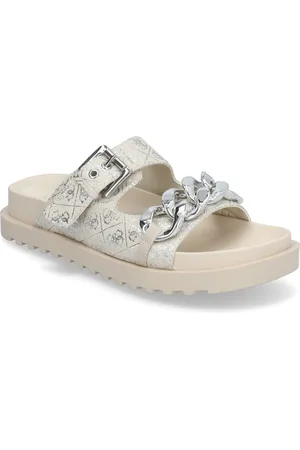 Guess Fatema Matalapohjaiset Sandaalit Silver