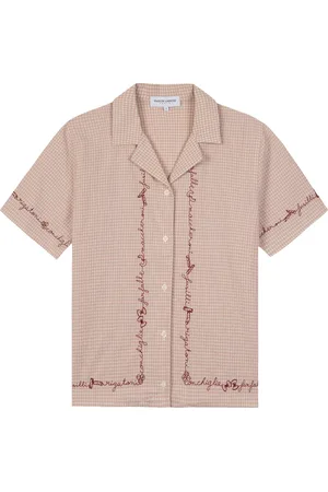 Maison Labiche Souchier Shirt Tops Shirts Short-sleeved Pink