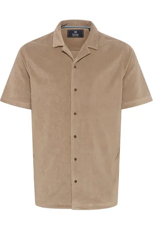 Matinique Mabrayden Heritage Tops Shirts Short-sleeved Shirts Brown
