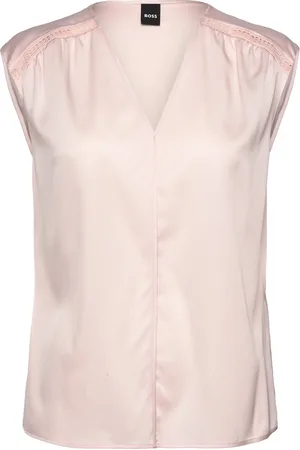 HUGO BOSS Binadi Tops Blouses Sleeveless Pink