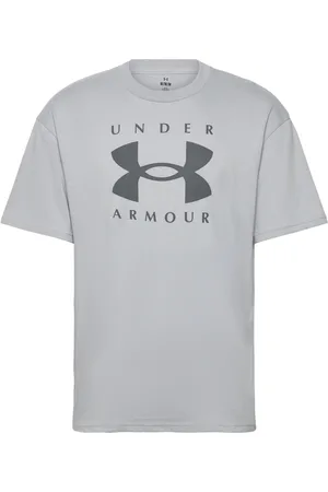 Under Armour Ua M Hw Os Branded Ss Sport Men Sports Clothes Sport Tops Sport T-shirts Grey