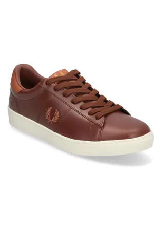 Fred Perry Spencer Leather Matalavartiset Sneakerit Tennarit Brown