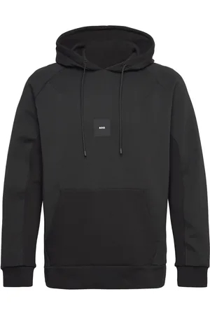 HUGO BOSS Soody Rib Sport Men Sport Clothing Sport Sweat-shirts & Hoodies Sport Hoodies Black