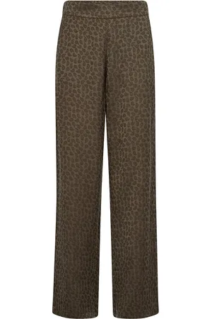 Mos Mosh Mmwai Pais Pant Bottoms Trousers Straight Leg Brown