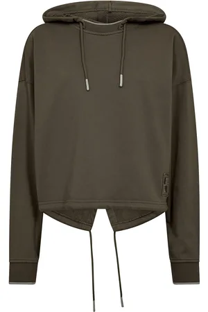 Mos Mosh Mmsalva Ls Hoodie Sweatshirt Tops Sweat-shirts & Hoodies Hoodies Khaki Green