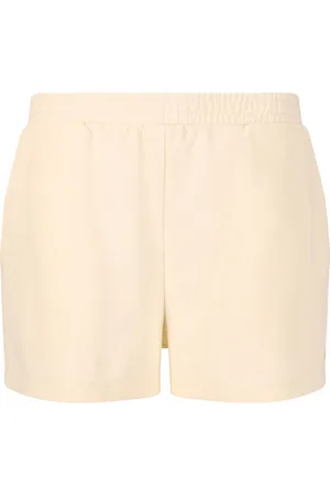 Athlecia Crecy W Shorts Sport Women Sport Clothing Sport Shorts Sport Casual Shorts Cream