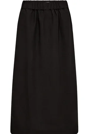 Mos Mosh Mmenja Alexis Skirt Skirts Knee-length & Midi Skirts Black