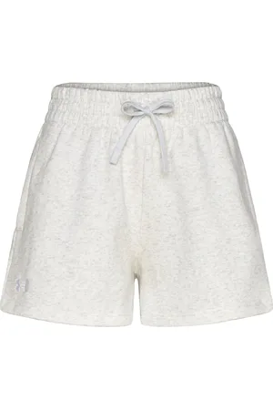 Under Armour Rival Fleece Short Sport Women Sport Clothing Sport Shorts Sport Sweat Shorts Cream