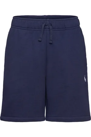 Ralph Lauren French Terry Drawstring Short Bottoms Shorts Sweat Shorts Navy